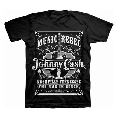 Johnny Cash tričko, Music Rebel, pánské