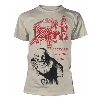 Death tričko, Scream Bloody Gore Vintage White, pánské