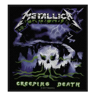 Metallica nášivka 100 x100 mm, Creeping Death