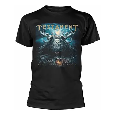 Testament tričko, Dark Roots Of Earth BP Black, pánské