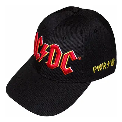 AC/DC kšiltovka, PWR-UP & Logo Black, unisex