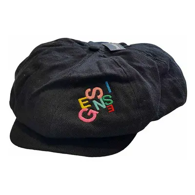 Genesis kšiltovka, Scatter Newsboy Cap Black, unisex