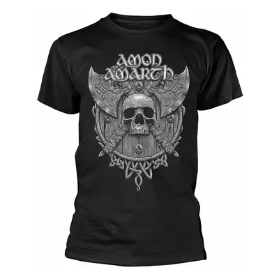 Amon Amarth tričko, Grey Skull, pánské