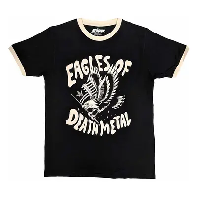 Eagles of Death Metal tričko, Eagle Ringer Black, pánské