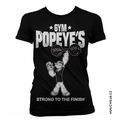 Pepek námořník tričko, Popeye´s Gym Girly, dámské