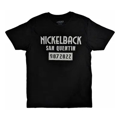 Nickelback tričko, San Quentin Black, pánské