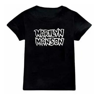 Marilyn Manson tričko, Classic Logo Black, dětské