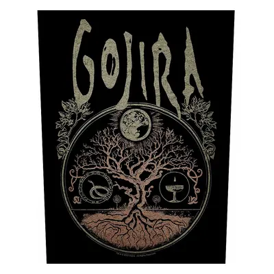 Gojira nášivka na záda 30x27x36 cm, Tree Of Life