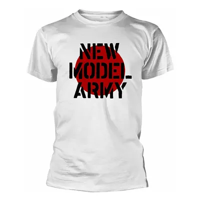 New Model Army tričko, Logo White, pánské