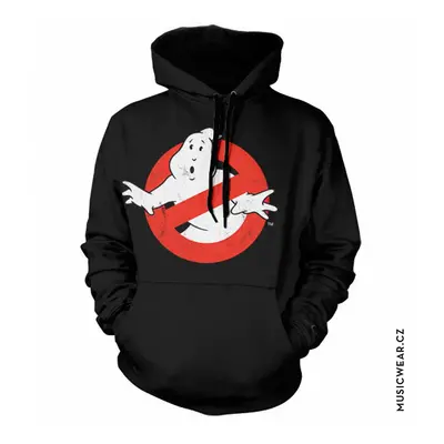 Ghostbusters mikina, Distressed Logo Hoodie, pánská