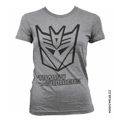 Transformers tričko, Decepticon Logo Girly, dámské