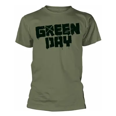 Green Day tričko, Logo - 21st Century Breakdown Green, pánské