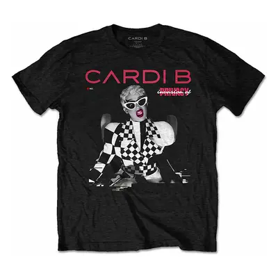 Cardi B tričko, Transmission Black, pánské