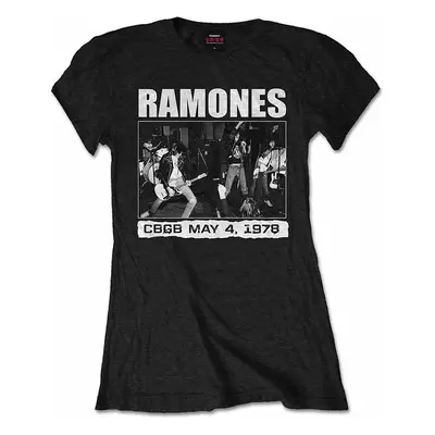 Ramones tričko, CBGB 1978 Girly Black, dámské