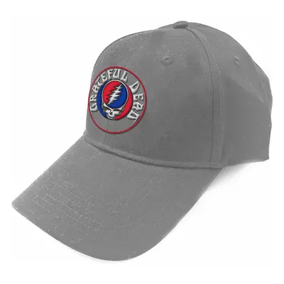 Grateful Dead kšiltovka, Steal Your Face Logo Grey