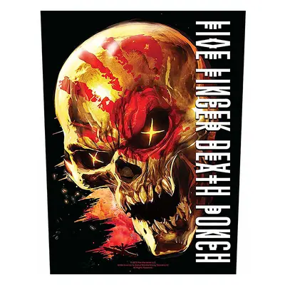 Five Finger Death Punch nášivka na záda 30x27x36 cm, And Justice for None