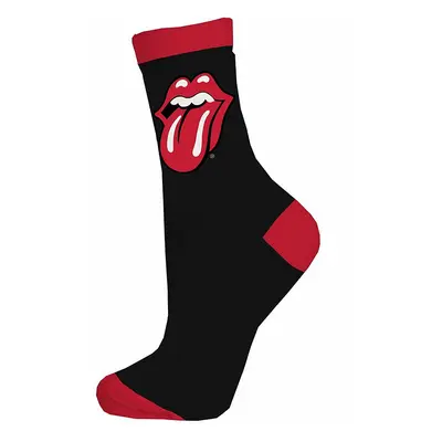 Rolling Stones ponožky, Classic Tongue Black, unisex