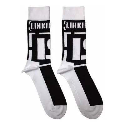 Linkin Park ponožky, Brackets Logo Black, unisex