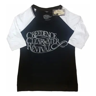 Creedence Clearwater Revival tričko, Vintage Logo Girly Raglan, dámské