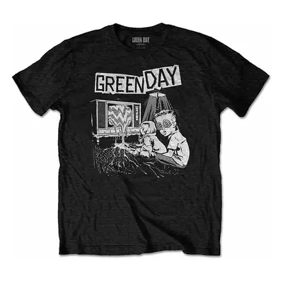 Green Day tričko, TV Wasteland Black, pánské