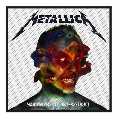 Metallica nášivka 100 x100 mm, Hardwired To Self Destruct