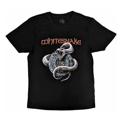 Whitesnake tričko, Silver Snake Black, pánské