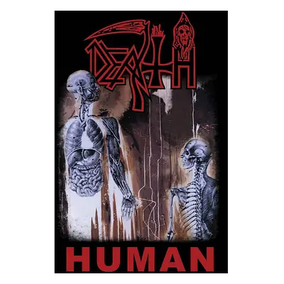 Death textilní banner PES 70cm x 106cm, Human