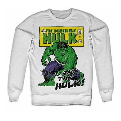 The Hulk mikina, I Am The Hulk Sweatshirt White, pánská