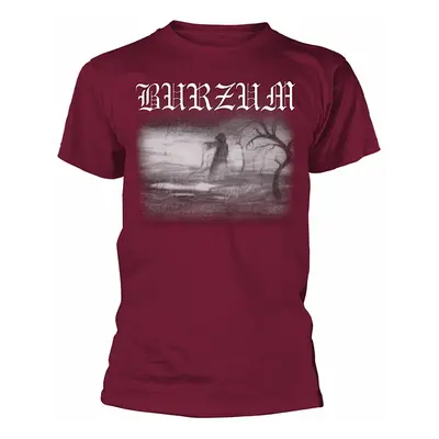 Burzum tričko, Aske 2013 BP Maroon, pánské