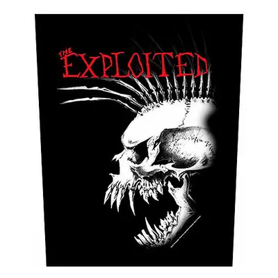 The Exploited nášivka na záda 30x27x36 cm, Bastard Skull