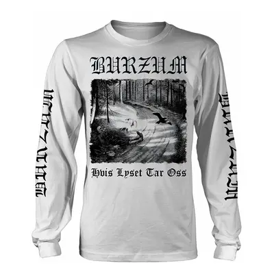 Burzum tričko dlouhý rukáv, Hvis Lyset Tar Oss White, pánské