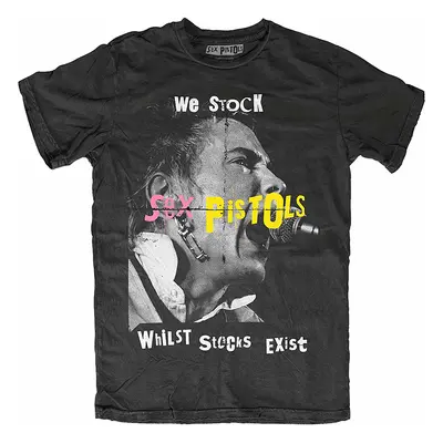 Sex Pistols tričko, We Stock Black, pánské