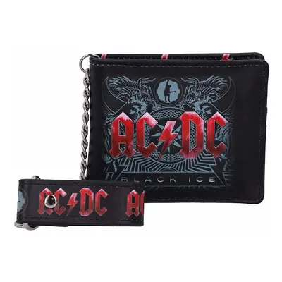 AC/DC peněženka 11 x 9 x 2 cm s řetízkem/ 220 g, Black Ice