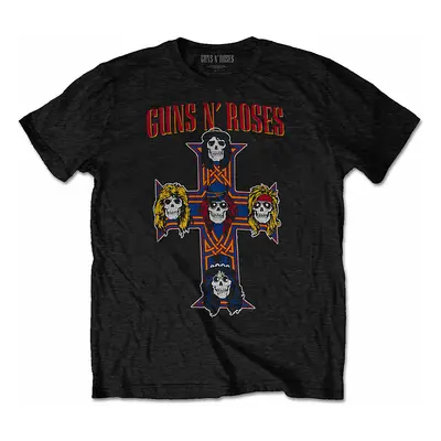 Guns N Roses tričko, Vintage Cross, pánské