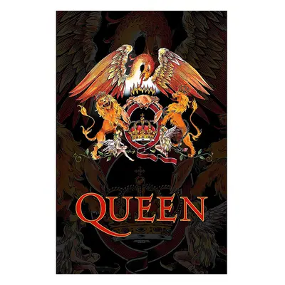 Queen textilní banner 70cm x 106cm, Crest