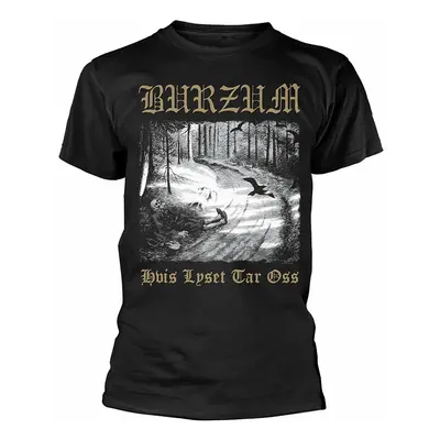 Burzum tričko, Hvis Lyset Tar Oss - Gold Black, pánské