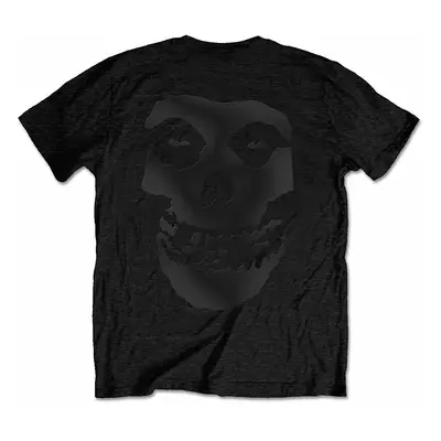 Misfits tričko, Tonal Fiend Skull Black Back Print only, pánské