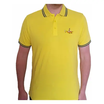 The Beatles tričko, Yellow Submarine Polo Yellow, pánské