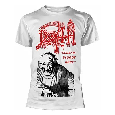 Death tričko, Scream Bloody Gore BP White, pánské