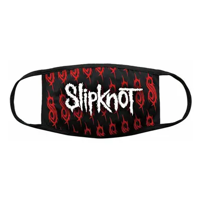 Slipknot bavlněná rouška na ústa, White Logo & Sigils, unisex