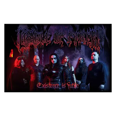 Cradle Of Filth textilní banner PES 70cm x 106cm, Existence Is Futile