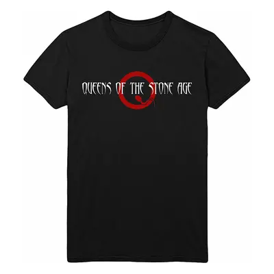 Queens of the Stone Age tričko, Text Logo Black, pánské