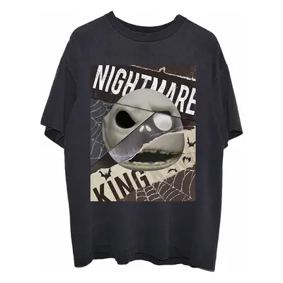 The Nightmare Before Christmas tričko, Nightmare Skull Black, pánské