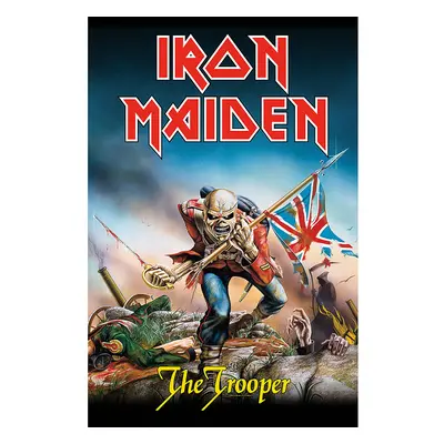 Iron Maiden textilní banner 68cm x 106cm, The Trooper