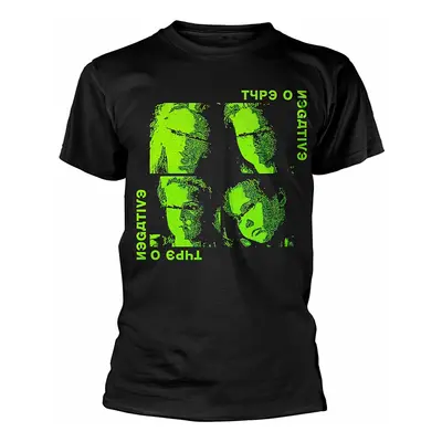 Type O Negative tričko, Four Faces Black, pánské