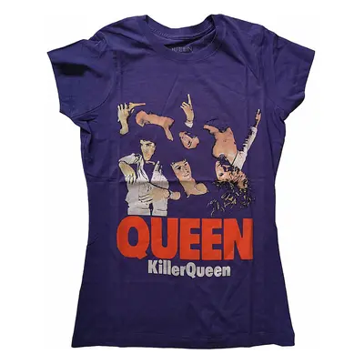 Queen tričko, Killer Queen Girly Purple, dámské