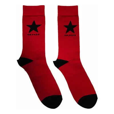 David Bowie ponožky, Blackstar Red, unisex