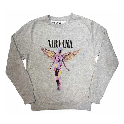 Nirvana mikina, In Utero SW Grey, unisex