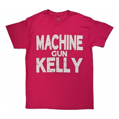 Machine Gun Kelly tričko, Embers Logo Pink, pánské