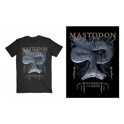 Mastodon tričko, Hushed Snake Black, pánské